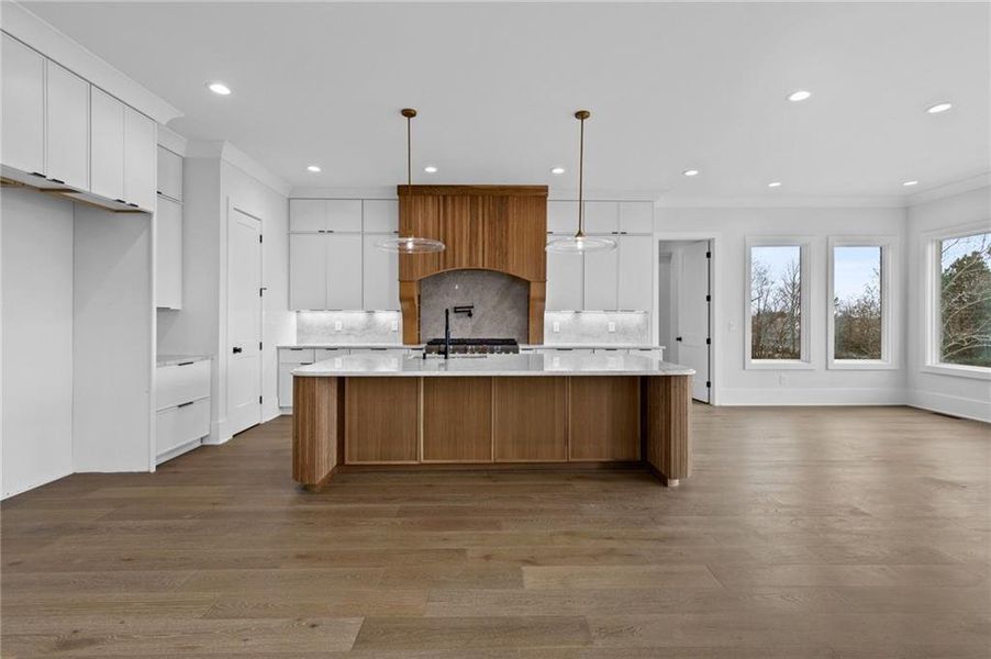 Furnished interior view inside a new home in , Buford (Image 13).