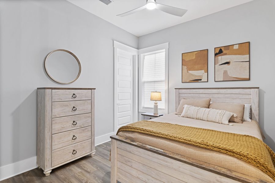 Furnished interior view inside a new home in Twin Palms, Inlet Beach (Image 7).