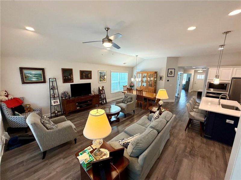 Furnished interior view inside a new home in , Hiram (Image 7). Furnished interior view inside a new home in , Hiram (Image 7).