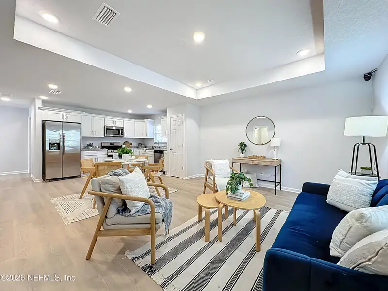 Furnished interior view inside a new home in , Jacksonville (Image 3).