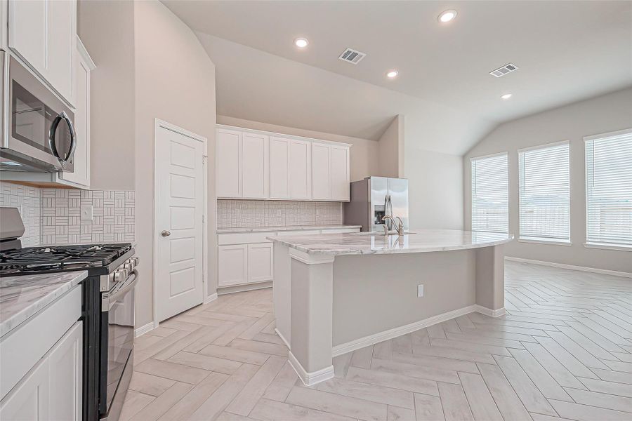 Furnished interior view inside a new home in La Segarra, Brookshire (Image 5).