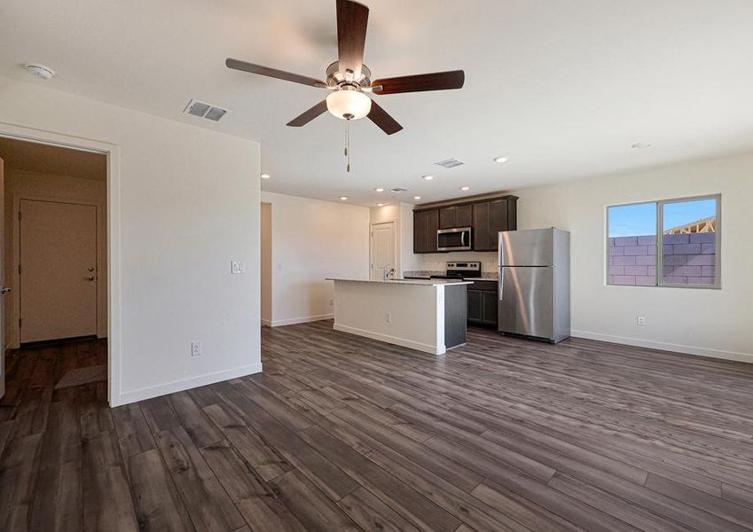 The open-concept layout of this home is perfect for entertaining!