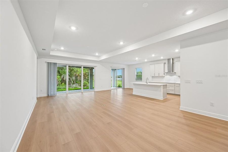 Spacious, unfurnished interior of a new home in Creeks Edge at Twin Rivers, Parrish (Image 18).