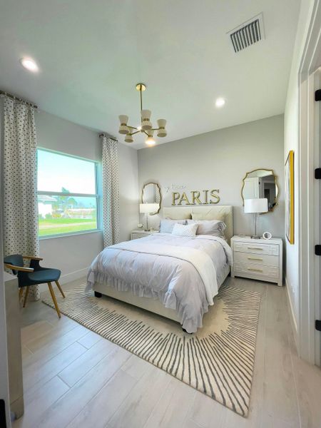 2D floor plan layout for the Sage by GHO Homes in Belterra, Port St. Lucie, FL (Image 78).