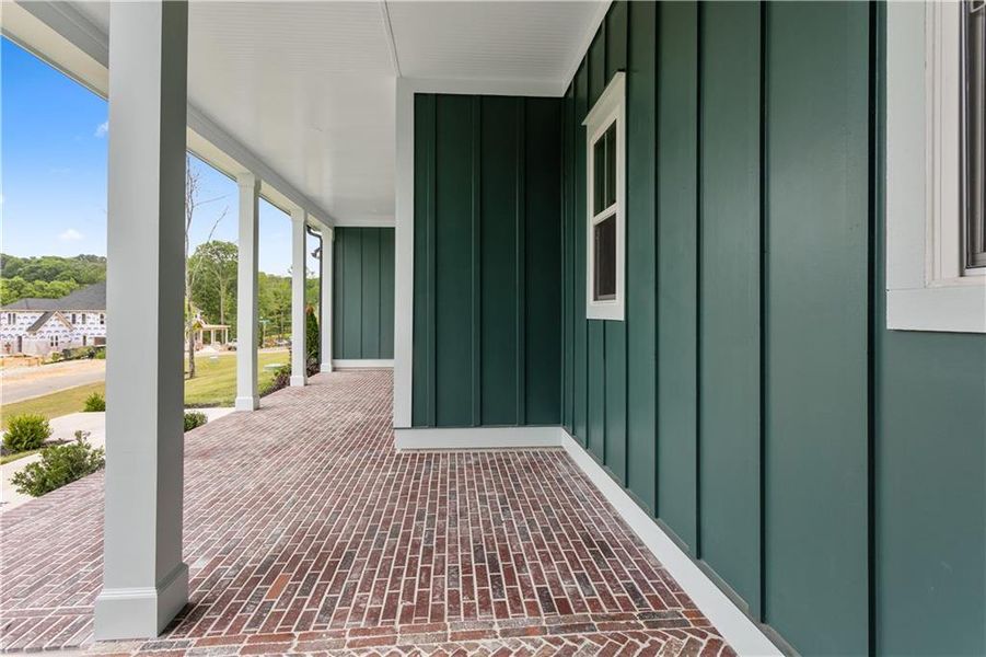 Exterior details and patio area of a home in , Dacula (Image 4).