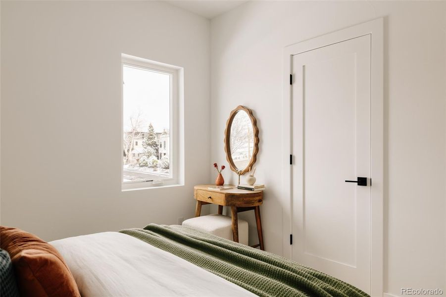 Furnished interior view inside a new home in , Denver (Image 34).