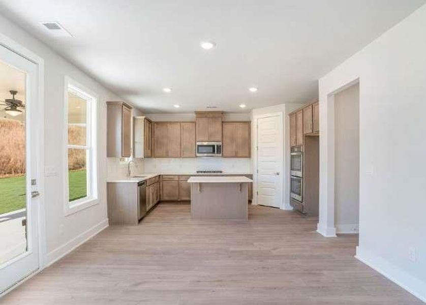 Furnished interior view inside a new home in , Stockbridge (Image 11).