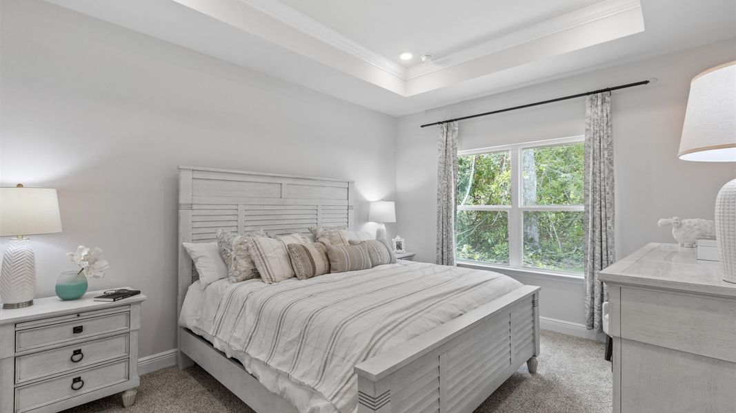 Furnished interior view inside a new home in Pine Dove Estates, Tallahassee (Image 22).