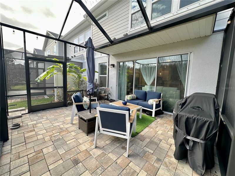 Exterior details and patio area of a home in , Land O' Lakes (Image 22). Exterior details and patio area of a home in , Land O' Lakes (Image 22).