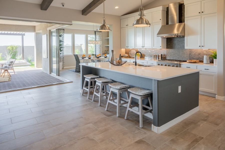 Furnished interior view inside a new home in Elegance at Eastmark, Mesa (Image 32).