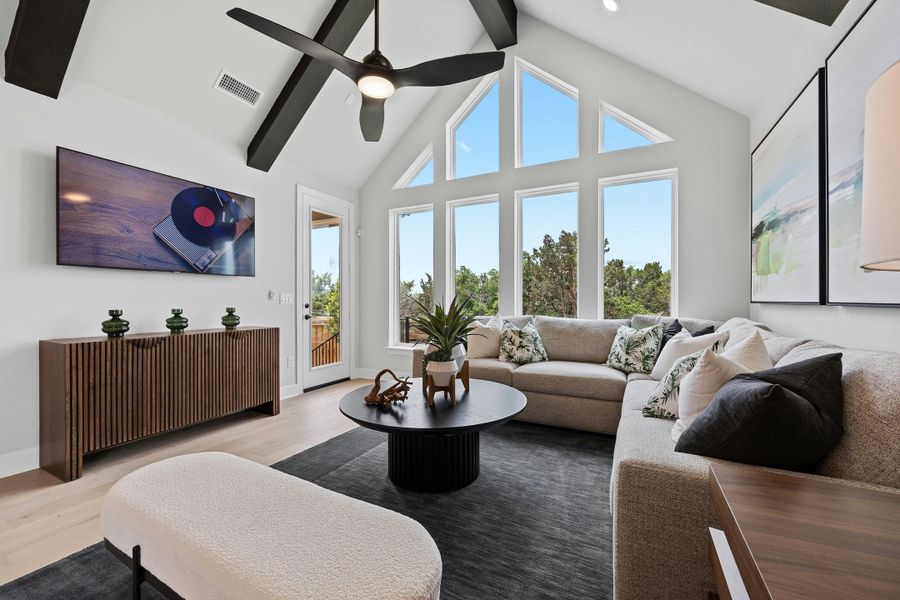 Furnished interior view inside a new home in Candela South, Richmond (Image 7).