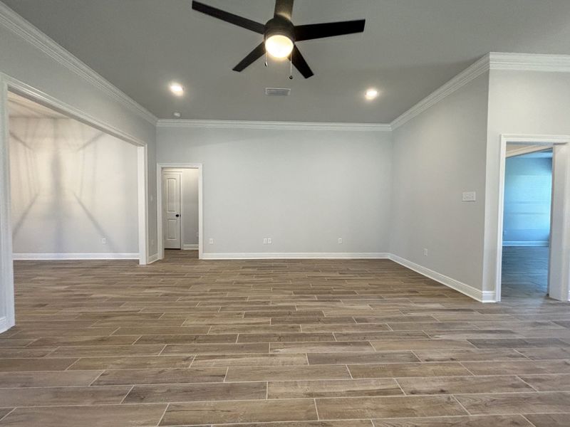 Spacious, unfurnished interior of a new home in Natureview, Freeport (Image 15). Spacious, unfurnished interior of a new home in Natureview, Freeport (Image 15).