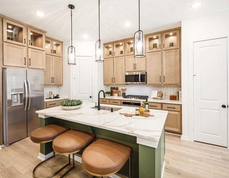 Furnished interior view inside a new home in Woodforest, Montgomery (Image 9). Furnished interior view inside a new home in Woodforest, Montgomery (Image 9).