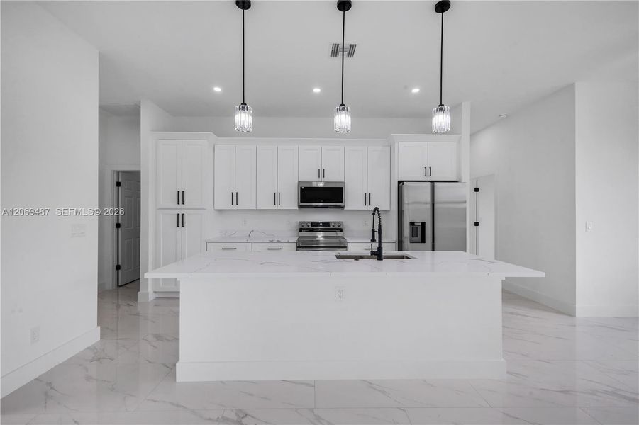 Furnished interior view inside a new home in , Lehigh Acres (Image 11).