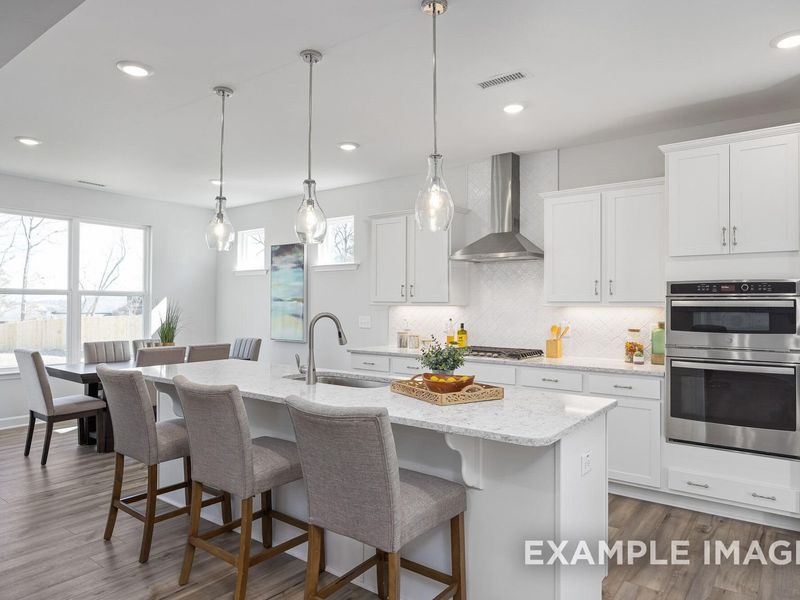 Furnished interior view inside a new home in Tobacco Road, Angier (Image 8).