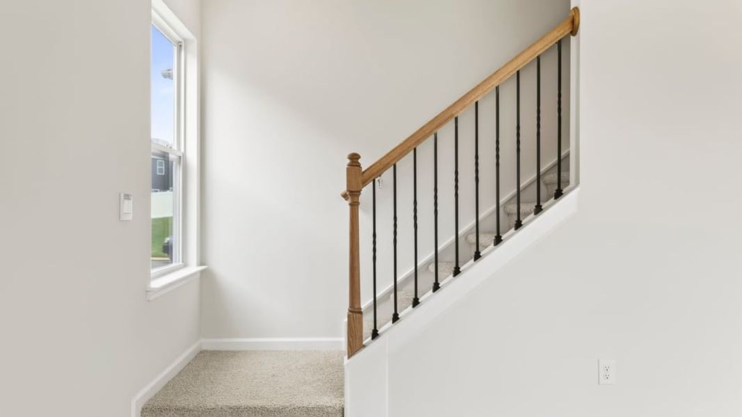 Spacious, unfurnished interior of a new home in Durbin Meadows Traditions, Fountain Inn (Image 26).