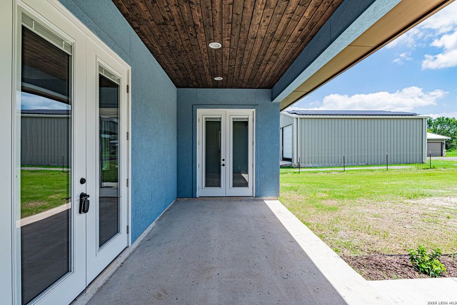 Exterior details and patio area of a home in , Adkins (Image 38). Exterior details and patio area of a home in , Adkins (Image 38).