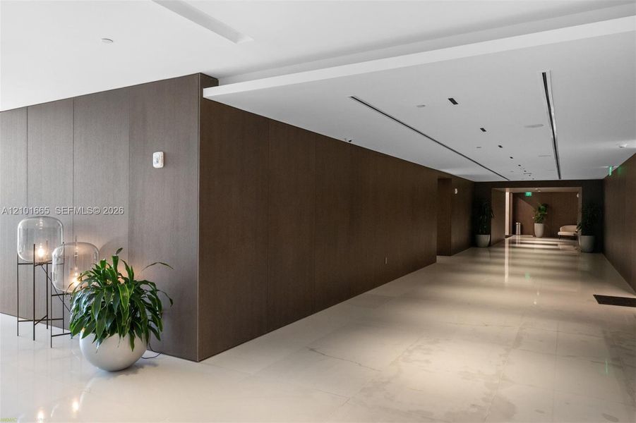 Spacious, unfurnished interior of a new home in Aston Martin Residences, Miami (Image 31).