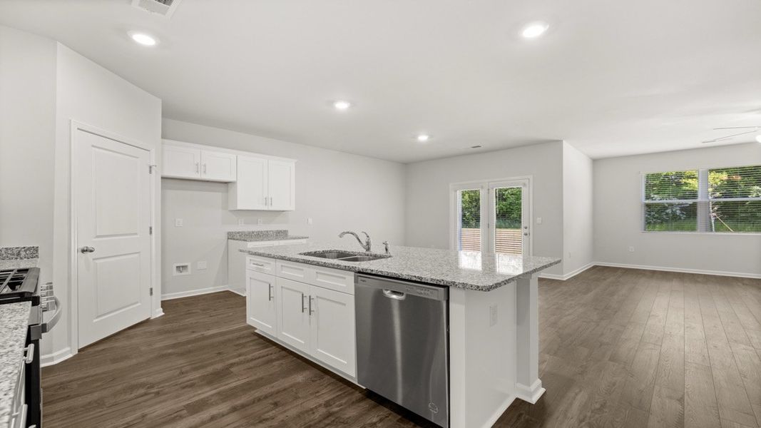 Furnished interior view inside a new home in Chukker Creek Landing, Aiken (Image 5).