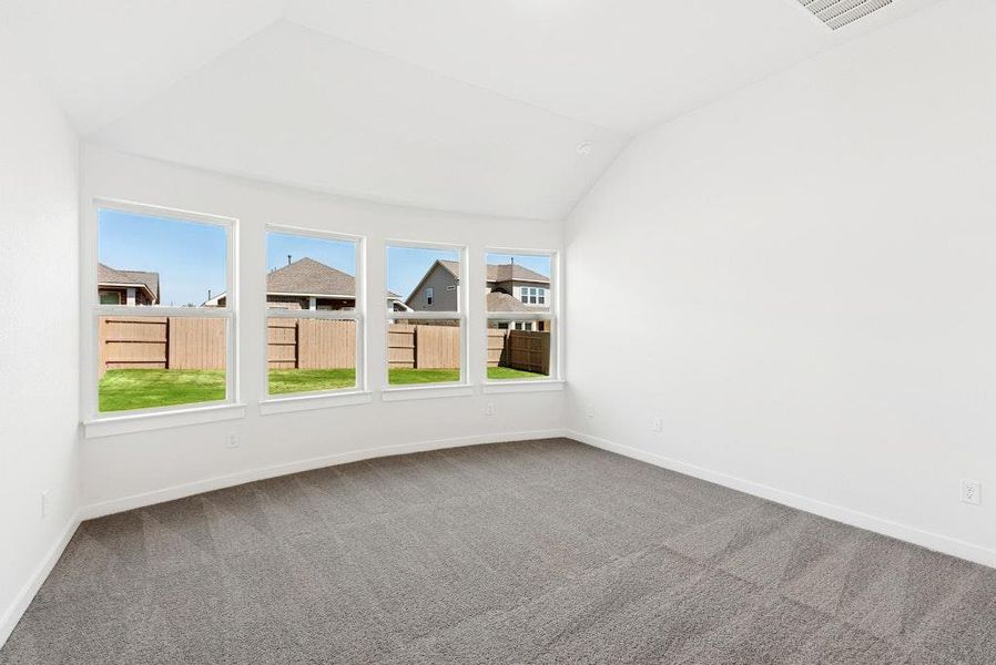 Spacious, unfurnished interior of a new home in The Colony, Bastrop (Image 16). Spacious, unfurnished interior of a new home in The Colony, Bastrop (Image 16).
