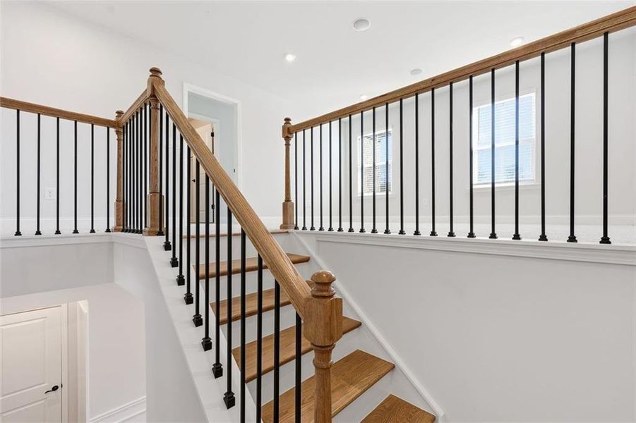 Spacious, unfurnished interior of a new home in Berkeley Mill, Cumming (Image 49).