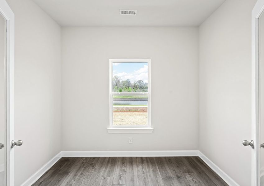 The flex room is the perfect place to set up an at-home library The flex room is the perfect place to set up an at-home library