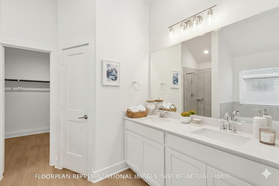 Furnished interior view inside a new home in Magnolia Ridge, Magnolia (Image 9).