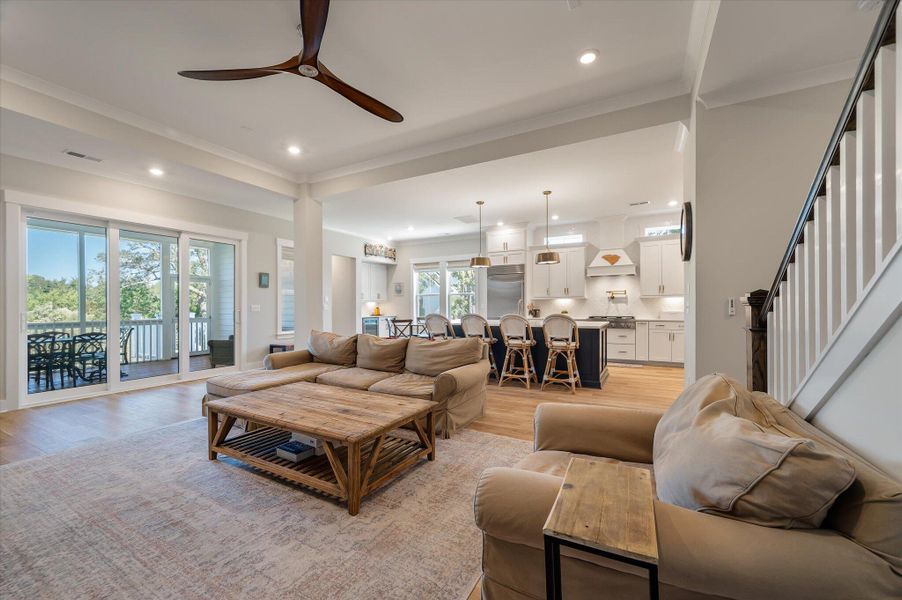 Furnished interior view inside a new home in , James Island (Image 40). Furnished interior view inside a new home in , James Island (Image 40).