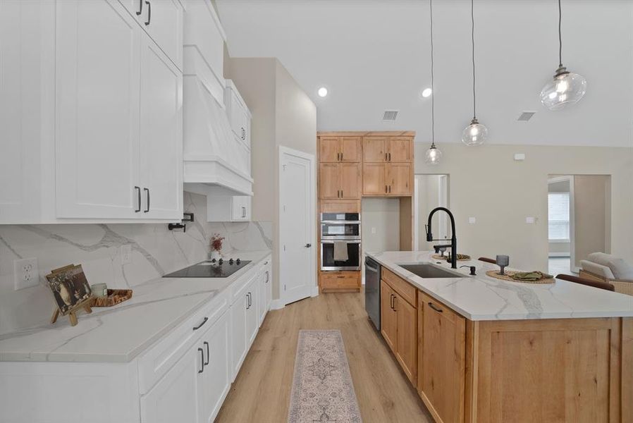 Furnished interior view inside a new home in , Decatur (Image 8).
