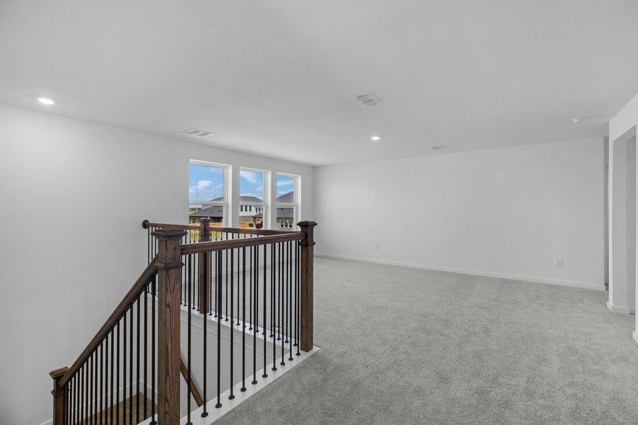 Spacious, unfurnished interior of a new home in Avalon at Cypress 50s, Cypress (Image 11). Spacious, unfurnished interior of a new home in Avalon at Cypress 50s, Cypress (Image 11).