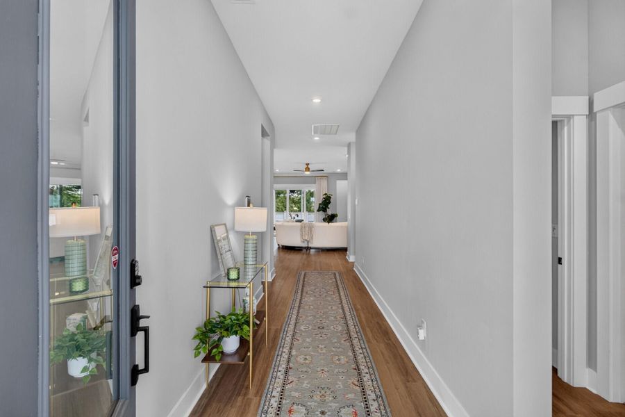 Furnished interior view inside a new home in , Summerville (Image 8).