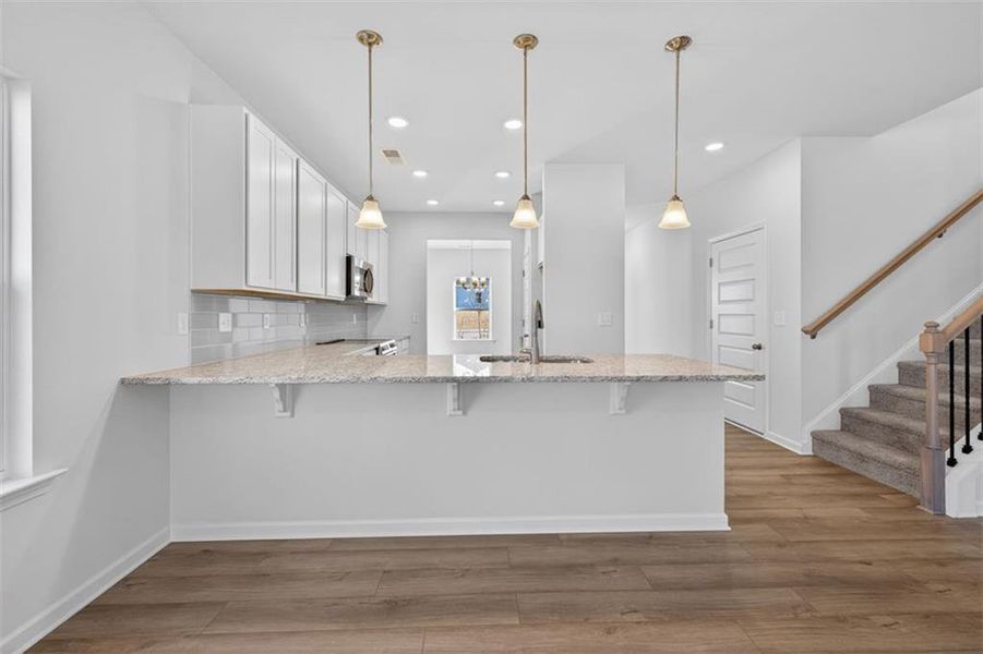 Furnished interior view inside a new home in Roxeywood Park, Winder (Image 7).