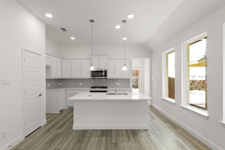 Furnished interior view inside a new home in Elevon, Lavon (Image 9).