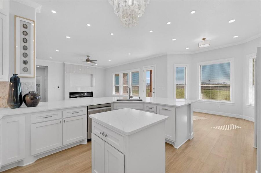 Furnished interior view inside a new home in , Leonard (Image 8).