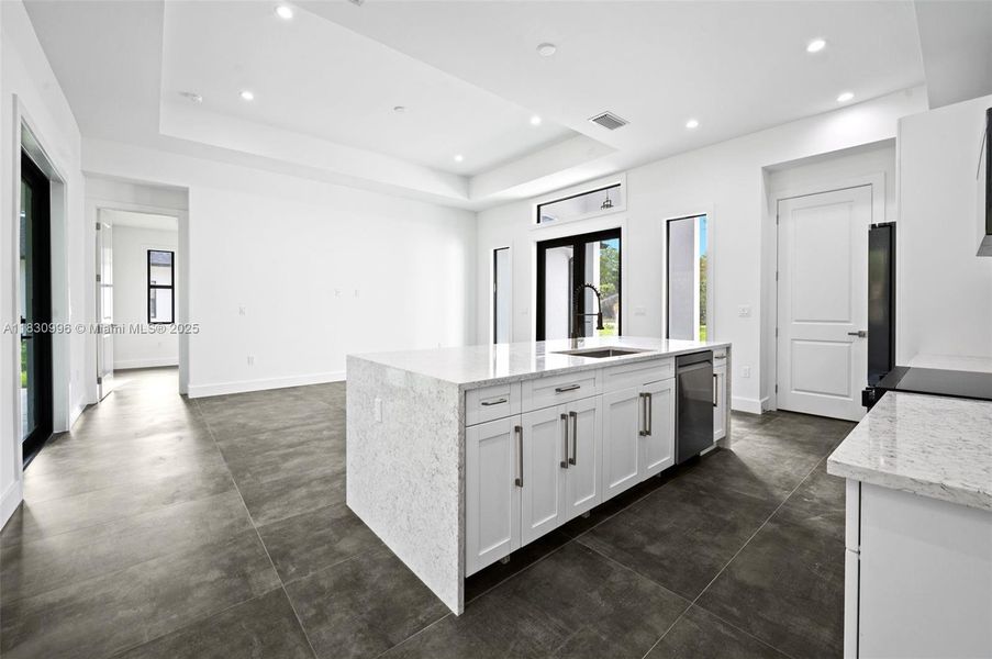 Furnished interior view inside a new home in , Naples (Image 10).