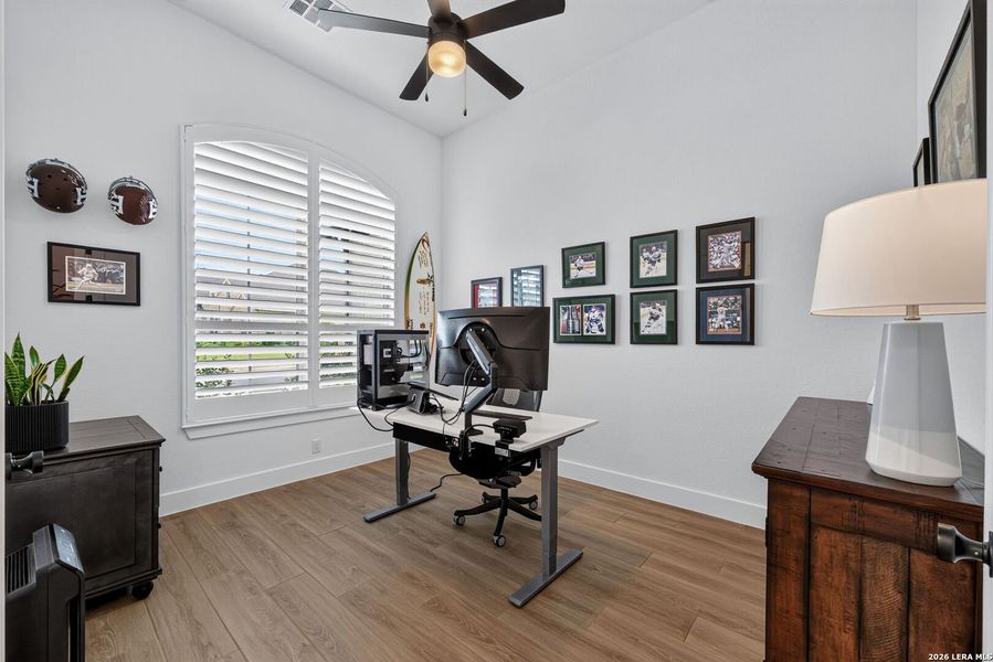 Furnished interior view inside a new home in Veramendi, New Braunfels (Image 17).
