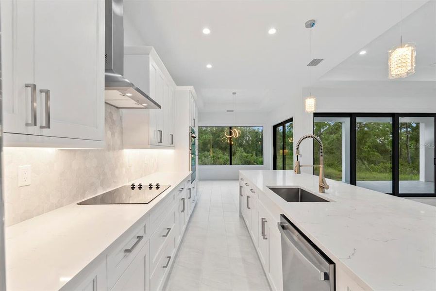 Furnished interior view inside a new home in , Naples (Image 7).