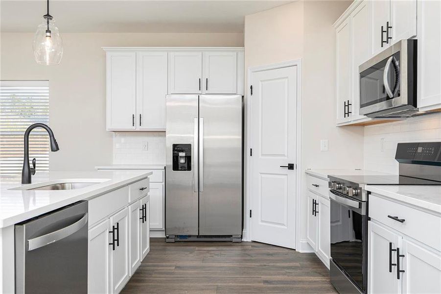 Furnished interior view inside a new home in Mount Tabor Pointe, Dallas (Image 5).