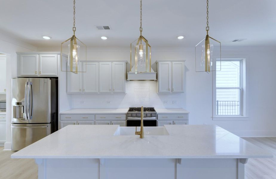 Furnished interior view inside a new home in Homecoming, Ravenel (Image 6).