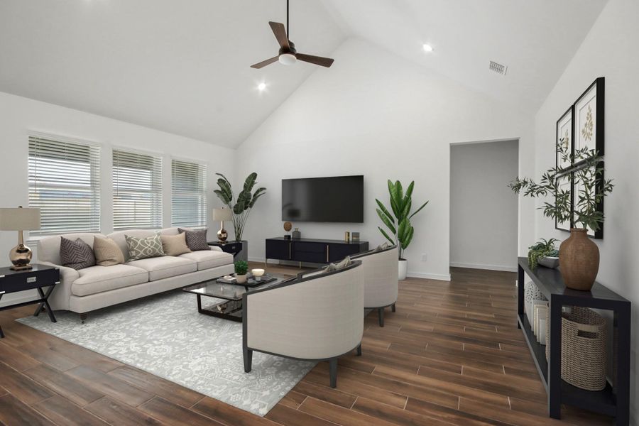 Cozy great room (*Photo not of actual home and used for illustration purposes only.)