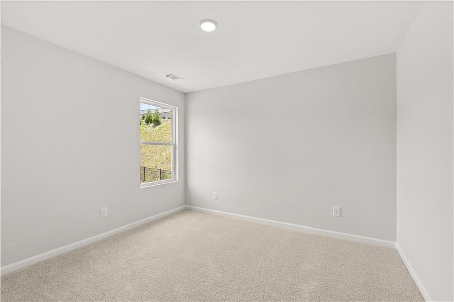 Spacious, unfurnished interior of a new home in The Bluffs, Canton (Image 15). Spacious, unfurnished interior of a new home in The Bluffs, Canton (Image 15).