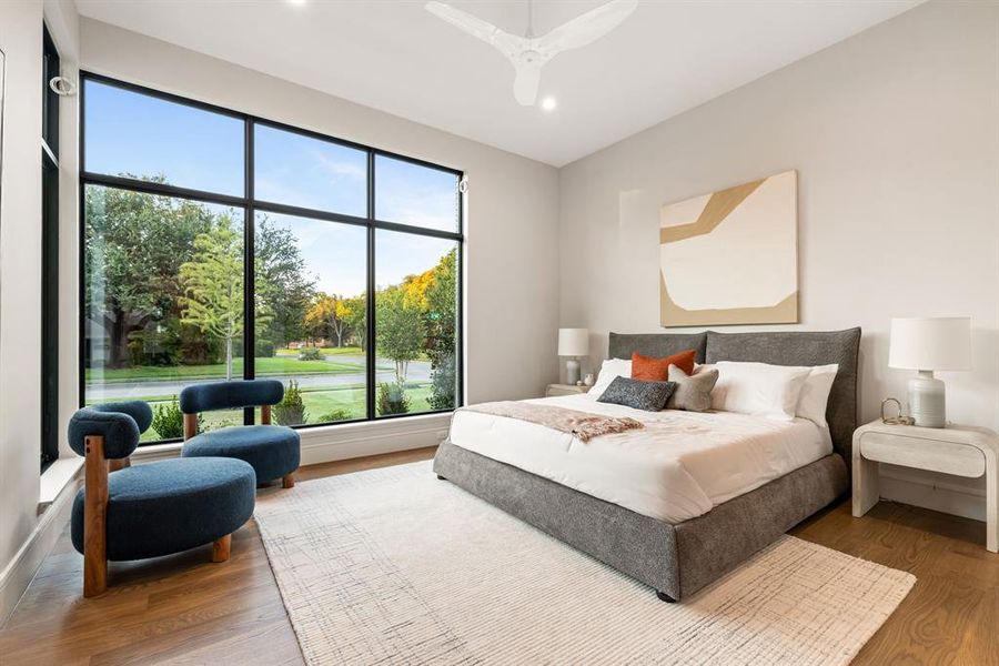 Furnished interior view inside a new home in , Dallas (Image 26).