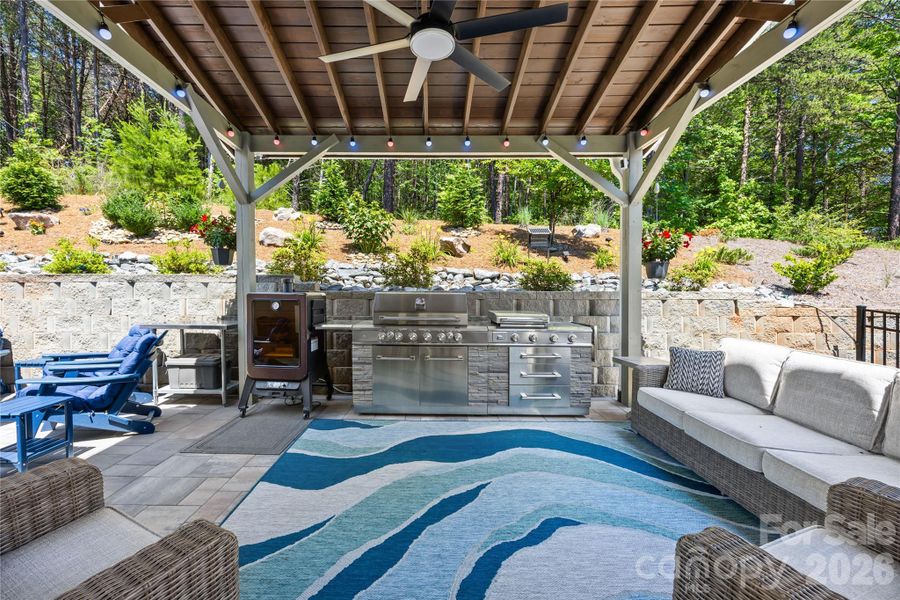 Rear Covered Patio and Designated Outdoor Kitchen Area Rear Covered Patio and Designated Outdoor Kitchen Area