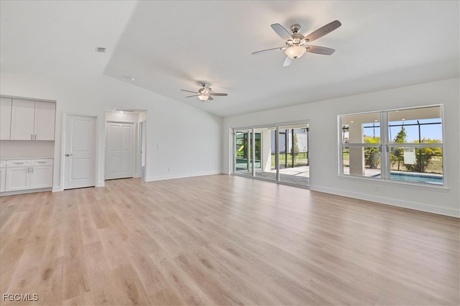 Spacious, unfurnished interior of a new home in Cape Coral, Cape Coral (Image 21). Spacious, unfurnished interior of a new home in Cape Coral, Cape Coral (Image 21).