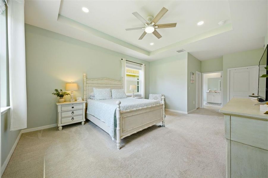 Furnished interior view inside a new home in Solera at Lakewood Ranch, Bradenton (Image 43).