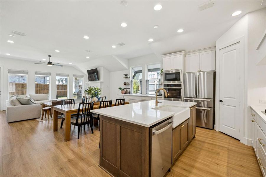 Furnished interior view inside a new home in , Fort Worth (Image 14).