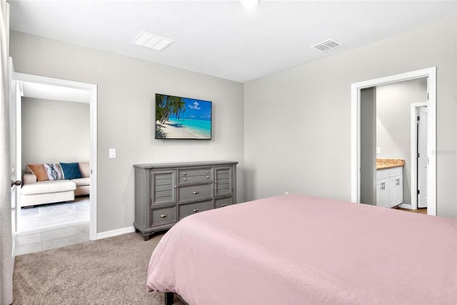 Furnished interior view inside a new home in Park East, Plant City (Image 15). Furnished interior view inside a new home in Park East, Plant City (Image 15).