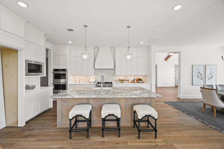 Furnished interior view inside a new home in Bentwood Farms, Montgomery (Image 15).