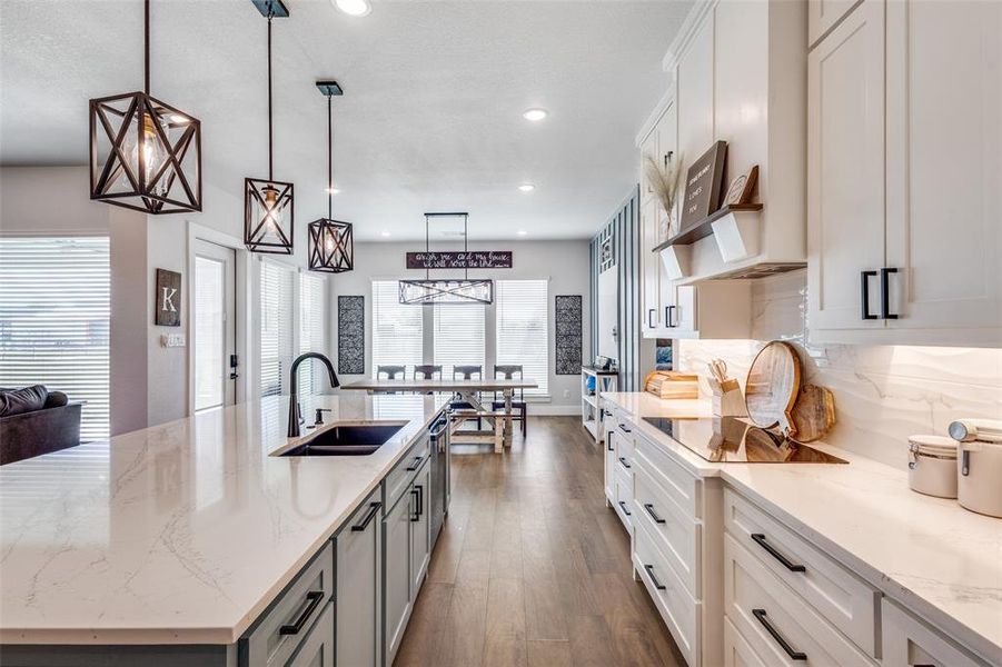 Furnished interior view inside a new home in , Van Alstyne (Image 14).