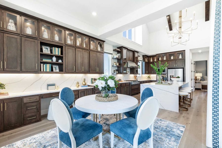 Representative Breakfast Nook - some options shown